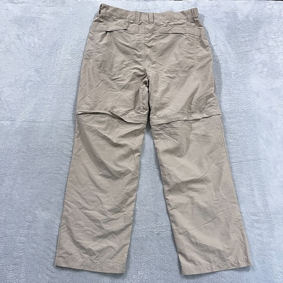 Koppen Convertible Zip Off Hiking Pants Shorts Men's Large M Khaki Beige - Picture 2 of 11